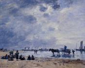 尤金 布丹 : Berck, the Arrival of the Fishing Boats